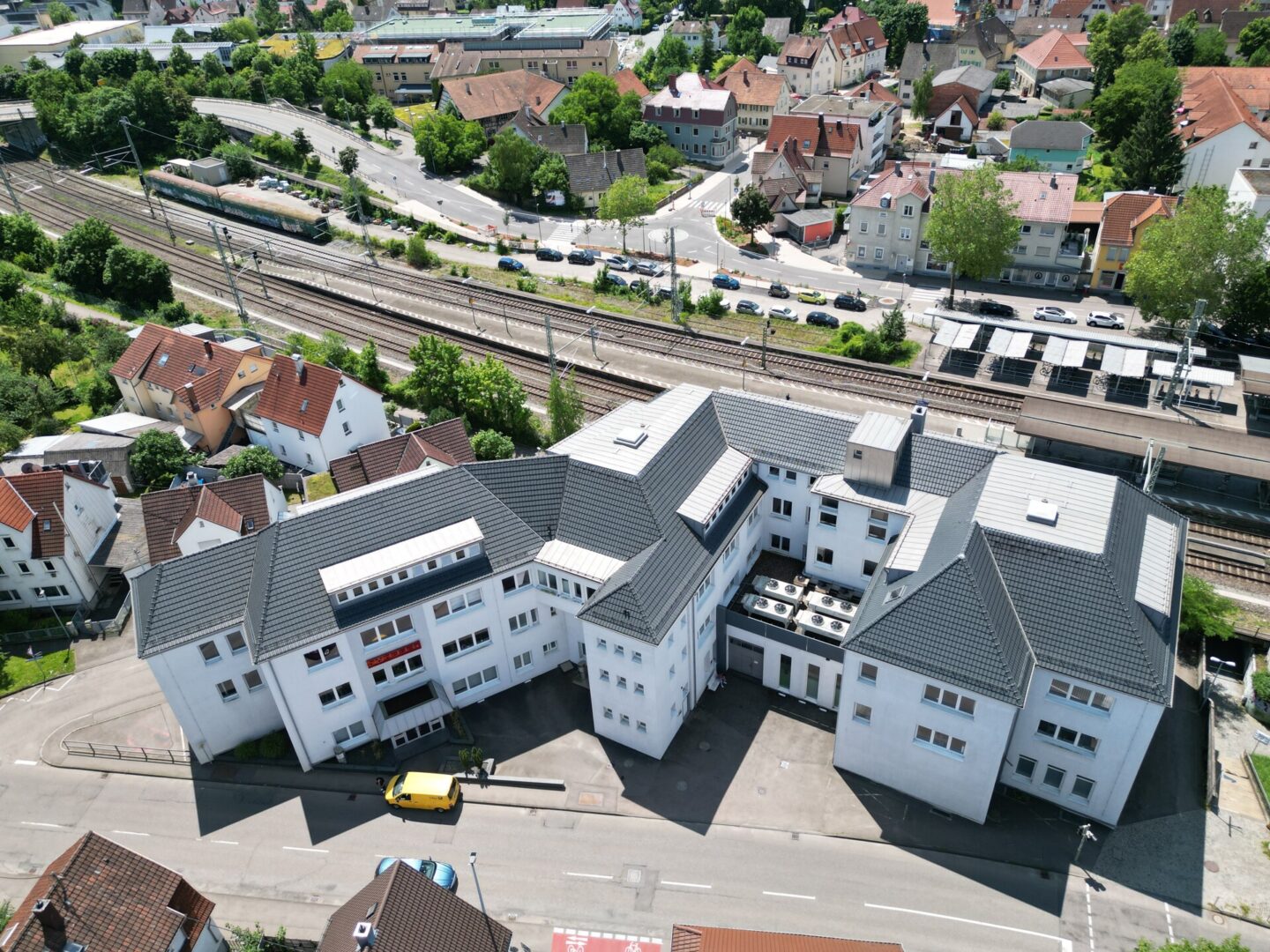Sicht Bahnhof