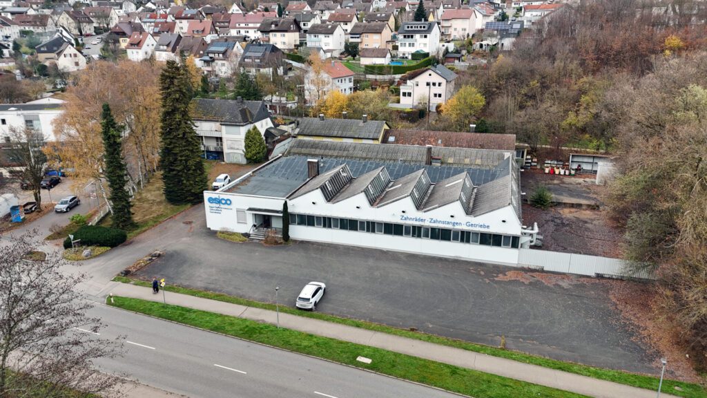 Luftbild - Gewerbeareal