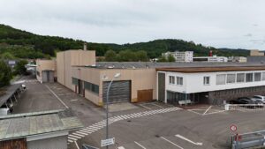 Luftbild Zufahrt