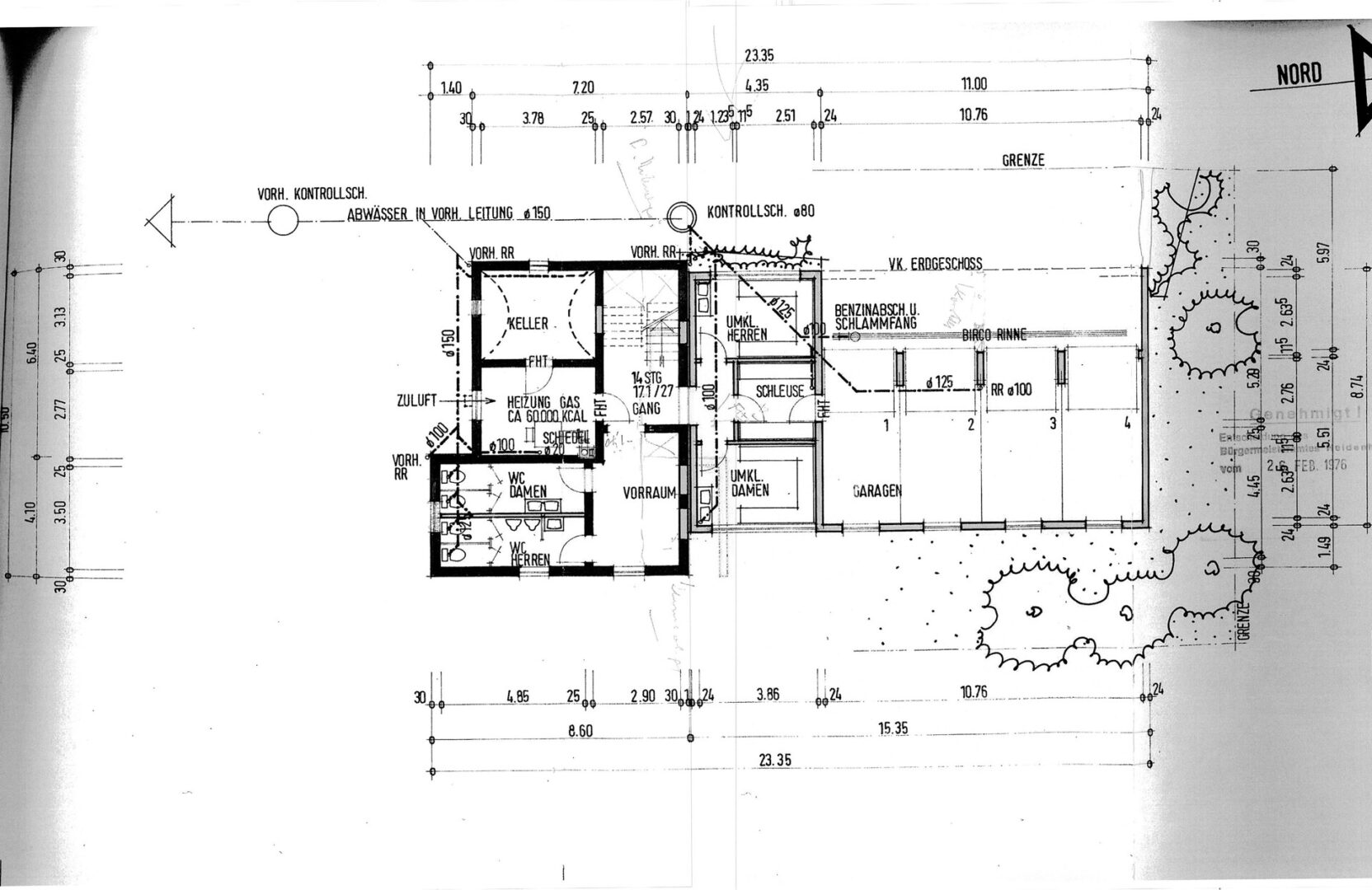 Grundriss UG