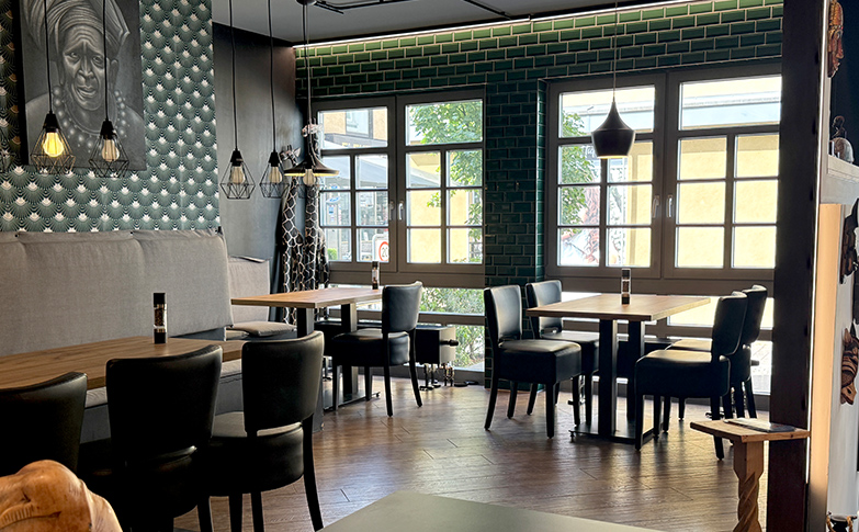 Innenansicht der Gastronomiefläche in der Göppinger Innenstadt, durch fgi vermietet.